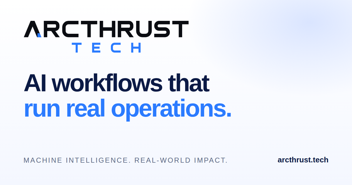 WhatsApp to Excel Automation with AI | Arcthrust